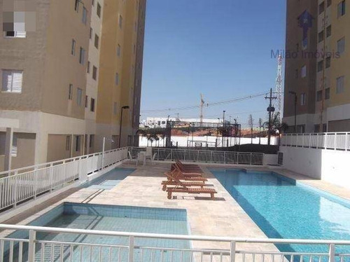 Apartamento 2 Dormitórios À Venda, 47m², Condomínio Vida Plena, Pq. Campolim Em Sorocaba/sp - Ap1218