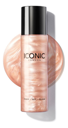 Iconic London Prep-set-glow Hidratante + Fijador + Spray Original