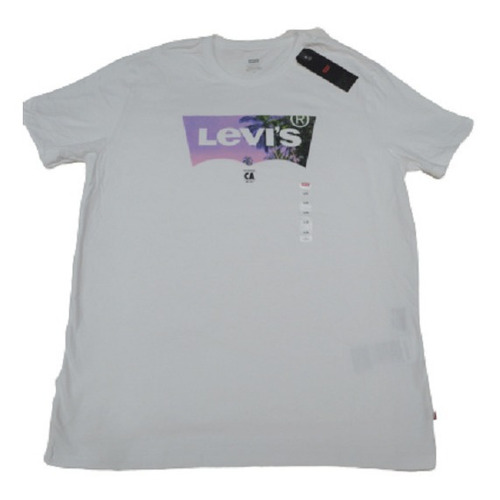 Franela Levi's Original Color Blanca Talla L