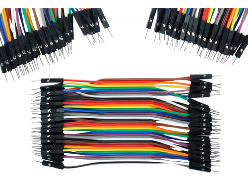 Kit 40 Cables 10cm Protoboard Arduino Macho Macho Ptec