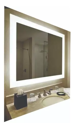 Espejo Para Baño Con Luz Led De 70x120cm