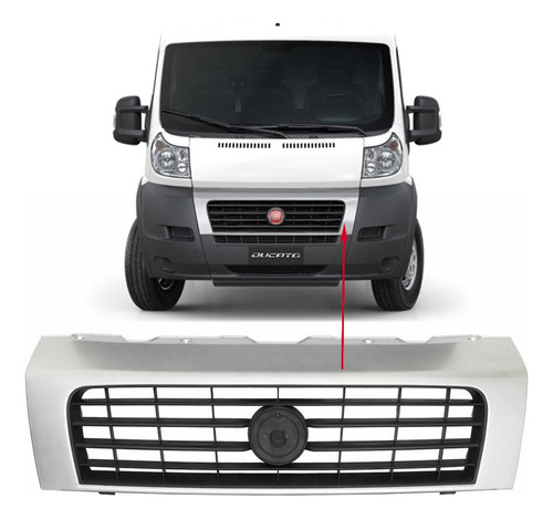 Mascara Gris Fiat Ducato 2011-2015 (sin Logo)