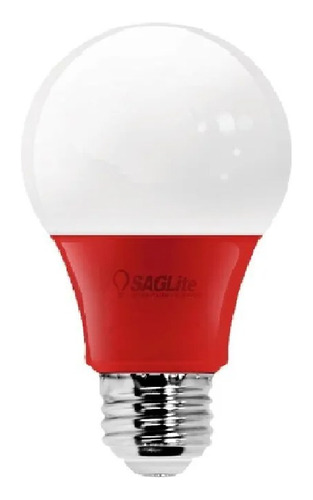 Foco Led 9w E26 Rojo Luz De Seguridad / Cuarto Oscuro