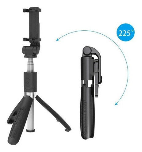 El Bastón Vara Triple Selfie Bluetooth 3 Em 1 Multifuncional