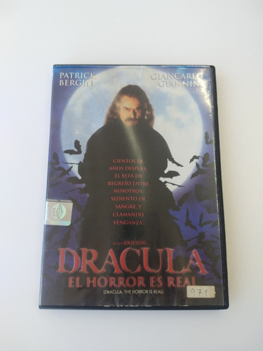 Dvd Dracula El Horror Es Real  Original
