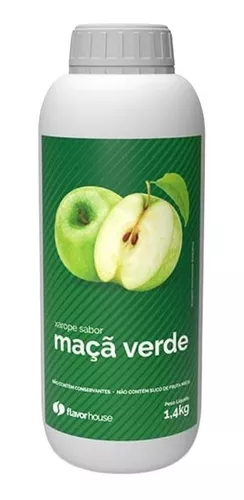 Xarope Artificial Sabor Maçã Verde 3L