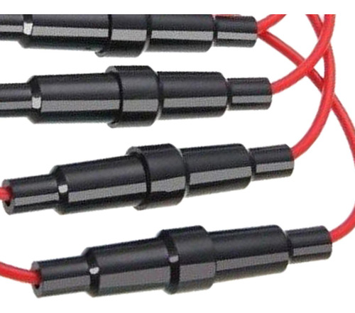 5pcs Inline Fuse Holder High Temperature Resistant 250v 18