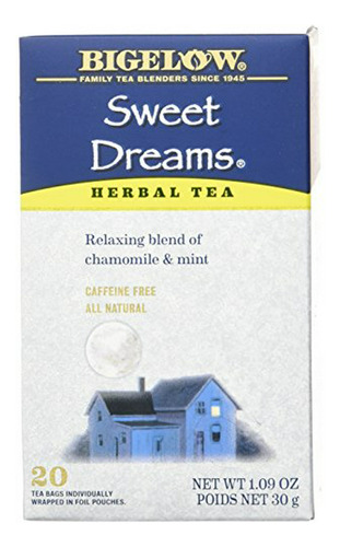 Té Herbal - Bigelow Tea Sweet Dreams Herbal Tea, 20 Count (p