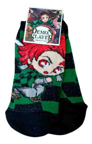 Medias Soquetes Demon Slayer Tanjiro