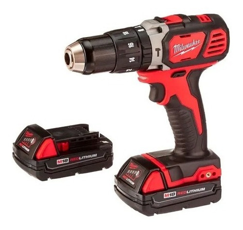 Taladro Destornillador Milwaukee 2607-22ct 1/2 M18