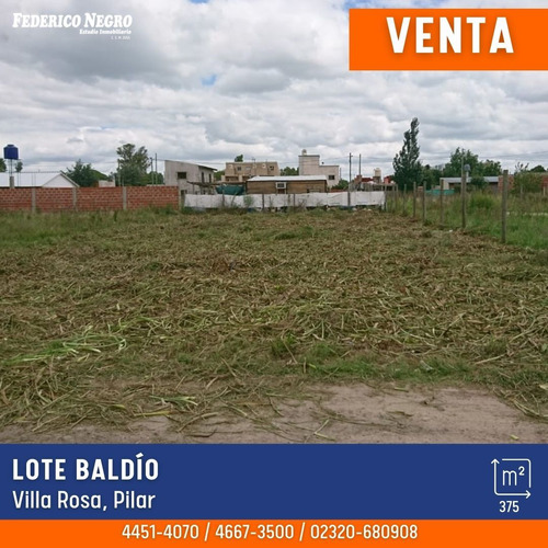 Terreno En Venta En Villa Rosa