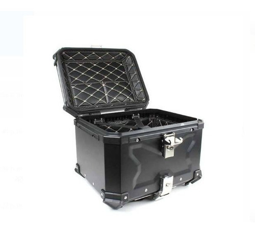 Imagen 6 de 8 de Maleta Top Case Aluminio Moto 45 L, Black X-series, Nuevo!