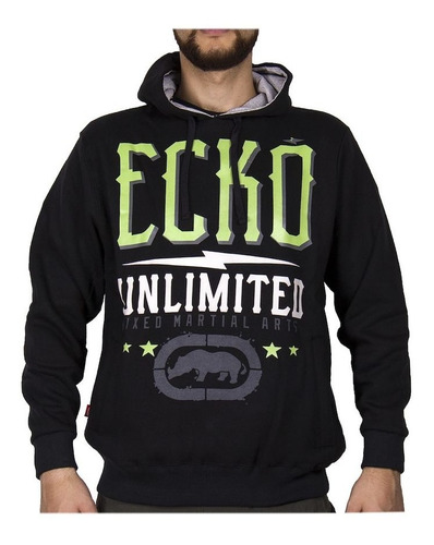 Buzo Hombre Ecko Unltd No Match Mma Algodon Capucha