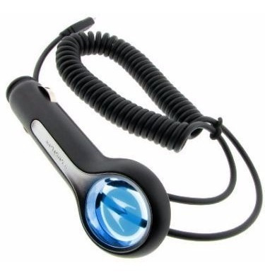 Carregador Veicular Micro Sd Original Motorola Com Led Azul