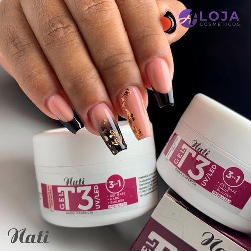 Imagem 4 de 5 de Alongamento Nati - Gel T3 Clear