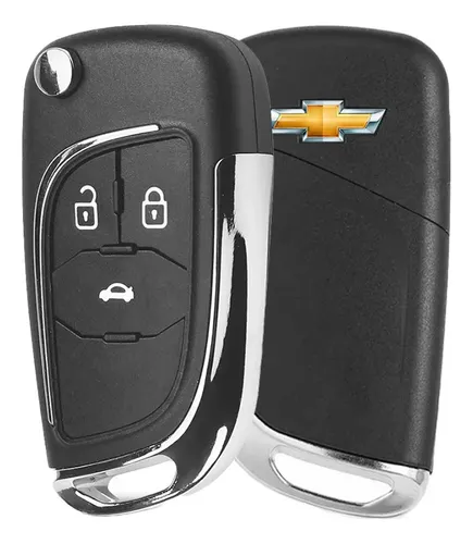 Capa Chave Canivete Cruze Cobalt Sonic Prisma Onix 3 Botões
