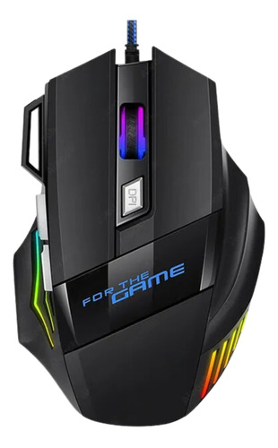 Mouse Gamer 7d Led Rgb - Envío Flex Gratis