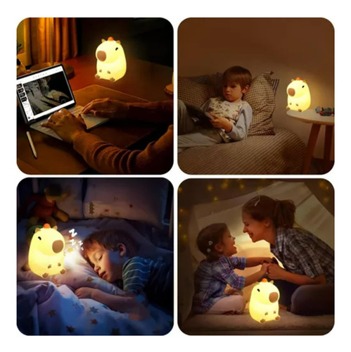 Capibara Lampara, Lampara De Capibara, 1pcs Lámpara Led