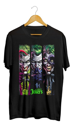 Imagen 1 de 5 de Remera Algodón Batman Three Jokers