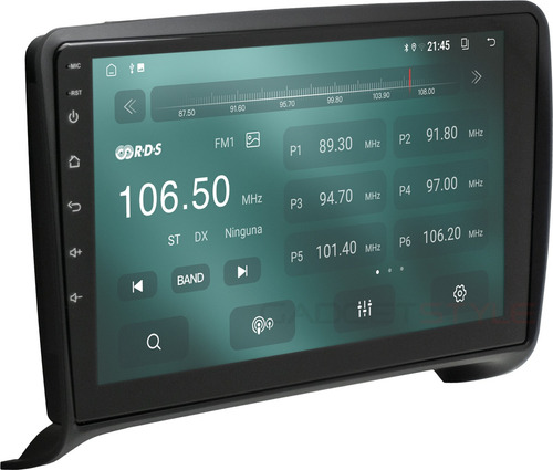 Estereo Audi Tt 2007 A 2012 Carplay Android 2 32gb Color Negro