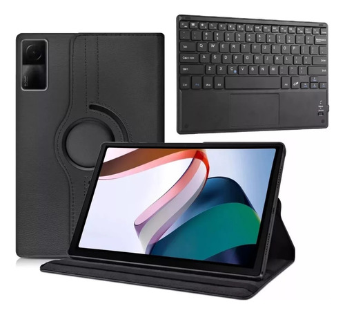 Estuche 360 Para Tablet + Vidrio + Teclado (mouse) 