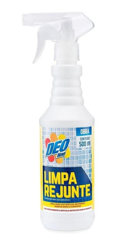 Kit 3 Desencrustante Limpa Rejuntes Encardidos Deoline 500ml