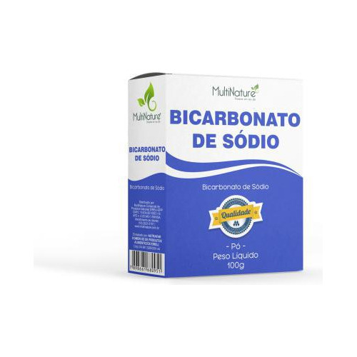 Bicarbonato Sodio Caixa 100g - Multinature