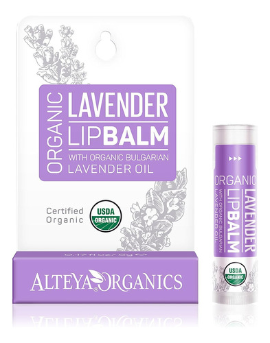 Alteya Organics - Balsamos Labiales  Paquete De 1  Lavanda