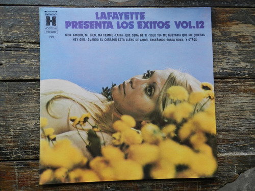 Lafayette Presenta Los Exitos Vol 12 Lp Vinilo Impecable