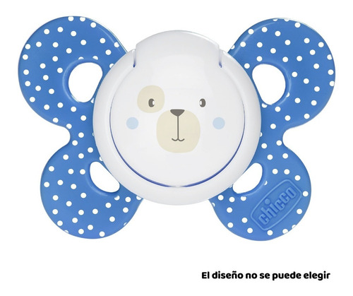 Imagen 1 de 10 de Chupete Divertido Physio Comfort Silicona 6-16m