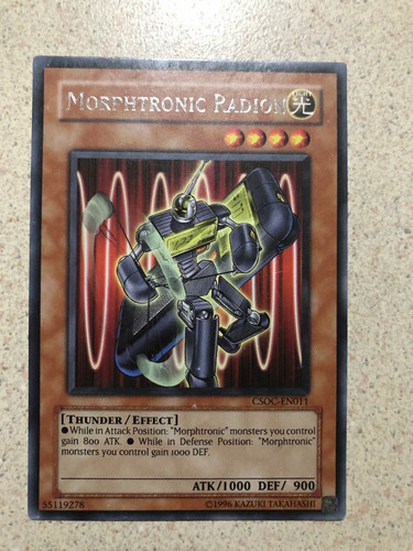 Morphtronic Radion Yugioh!