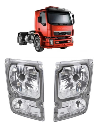 Juego Optica Volvo Vm 2008 2009 2010 2012 2013 - 310 Tractor