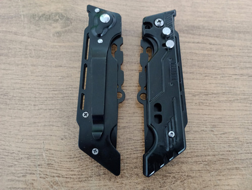 Navaja Automatica Tactica Venom Denfesa Acero Color Razzz2