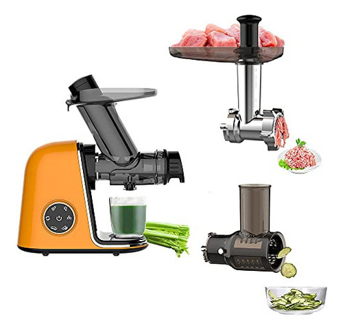 Qisebin Slow Juicer Masticating Juicer Machine, Juicers Frut