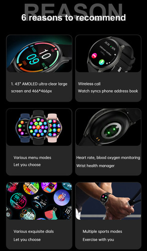 Smartwatch Mujer Ip68 Impermeable Bluetooth Para Huawei Ios