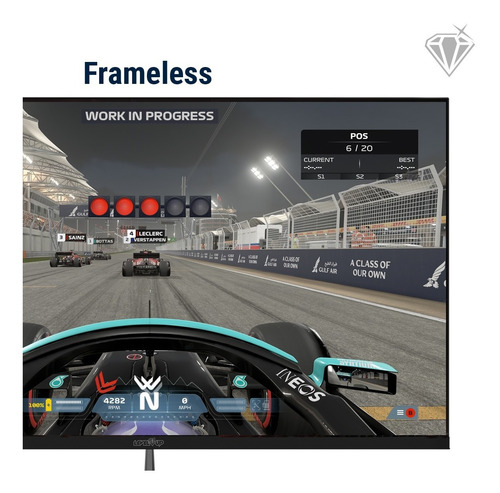 Imagen 4 de 7 de Monitor Gamer Level Up 27 Full Hd 165hz 1ms Freesync Hdmi Dp