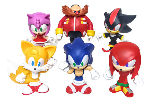 Coleção Sonic The Hedgehog Kit Com 6 Burguer King Bk