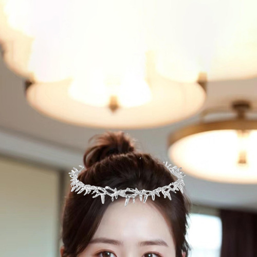 Punk Thorn Crown Headpiece Thorn Headband Hairband Headwear