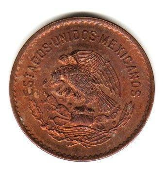 Moneda Mejico 5 Centavo Año 1952 Excelente+