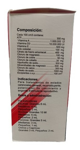 Imagen 2 de 2 de Sanovit Igual A Minerfun 500 Ml. Uso Veterinario