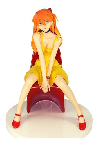 Evangelion Asuka Dress Figura De Anime Amie Grand Original