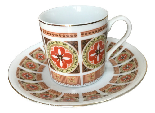 Taza Plato De Cafe De Coleccion Porcelana Imperial China