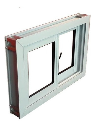 Ventana 80x40 Aluminio Sin Mosquitero