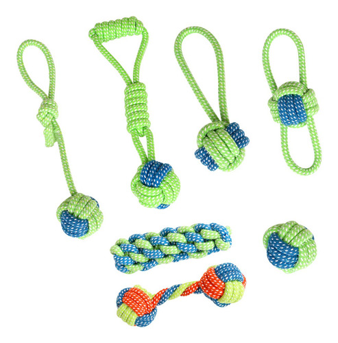 Cuerda De Juguete Para Perros, Juguetes De Cuerda Verde Rojo