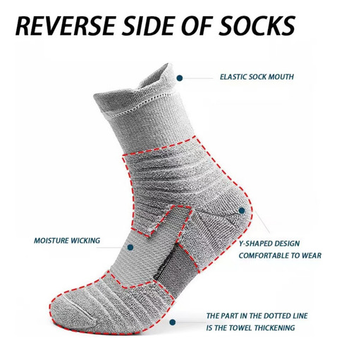 Calcetines De Compresión Transpirables Para Hombre, 3 Pares