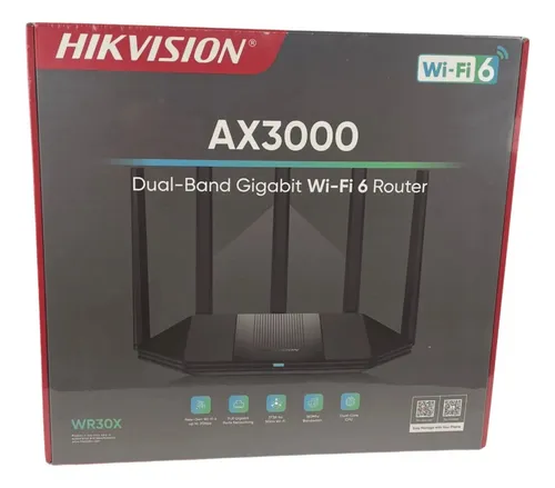 Router Inalambrico 3000 Mbps Wi-fi 6 Ac 4 Puertos Hikvision