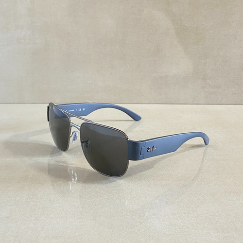 Óculos De Sol Quadrado Ray-ban Rb3756 004/b1 59 Cinza Fosco