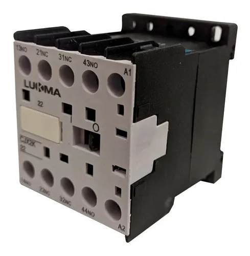 comprar Mini Contator Auxiliar Lukma Cjx2-22-00v15 10a 2na+2nf 220v
