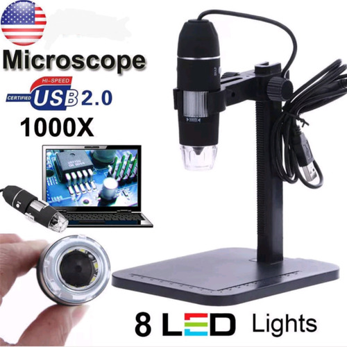 Microscopio Usb 1000x