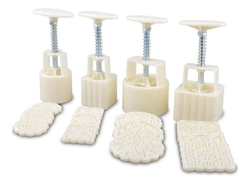 Juego De Moldes De Bricolaje Galletas De Prensa Del